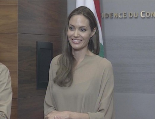 Angelina Jolie in Lebanon